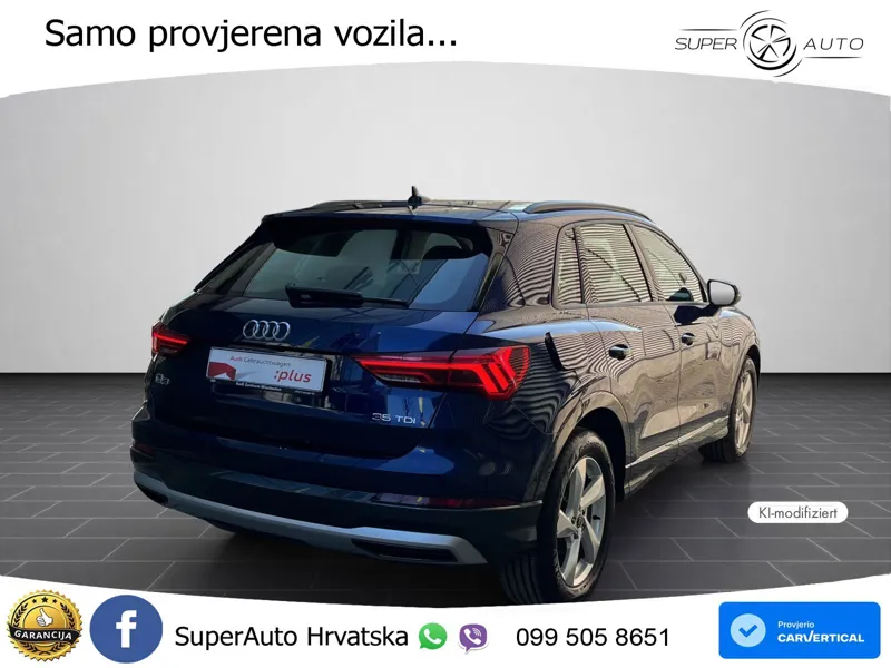 Audi Q3 35 TDI (150 KS) S tronic advanced LED+GR SJED+ACC