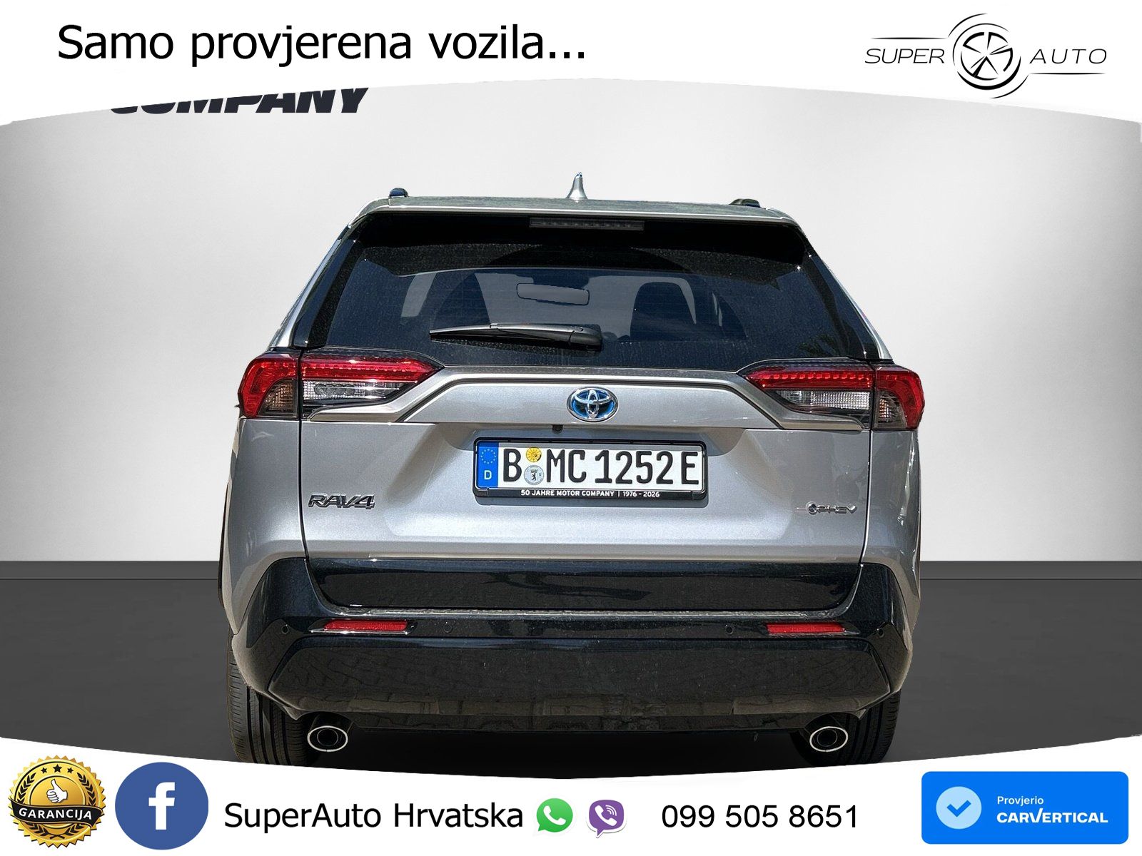 Toyota RAV4 2.5 (306 KS) Hybrid AWD-i eCVT LED+GR SJED+ACC
