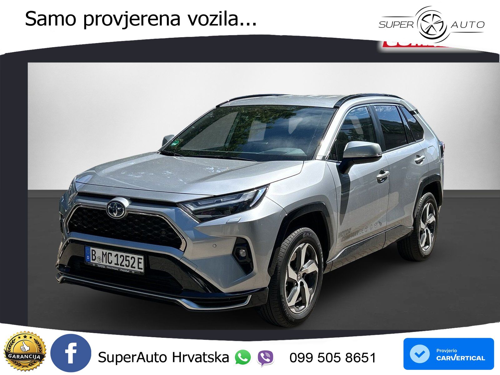 Toyota RAV4 2.5 (306 KS) Hybrid AWD-i eCVT LED+GR SJED+ACC