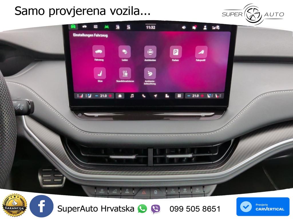 Škoda Enyaq iV RS 82 kWh (340 KS) AWD Suite MATRIX+GR SJED+KAM