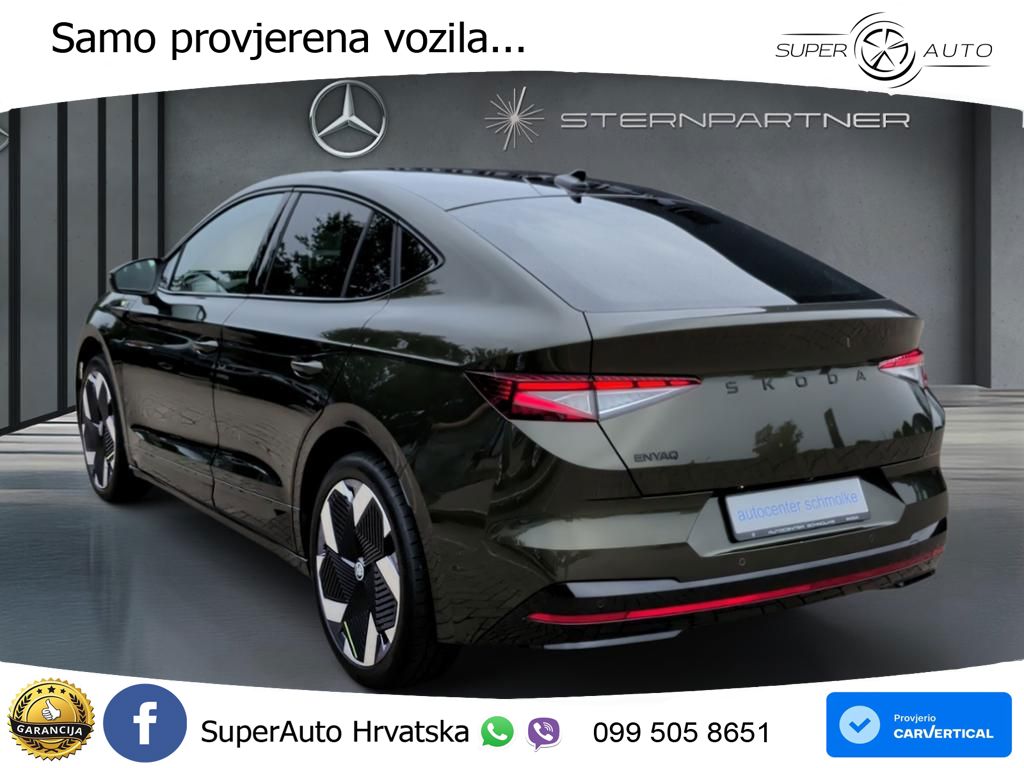 Škoda Enyaq iV RS 82 kWh (340 KS) AWD Suite MATRIX+GR SJED+KAM