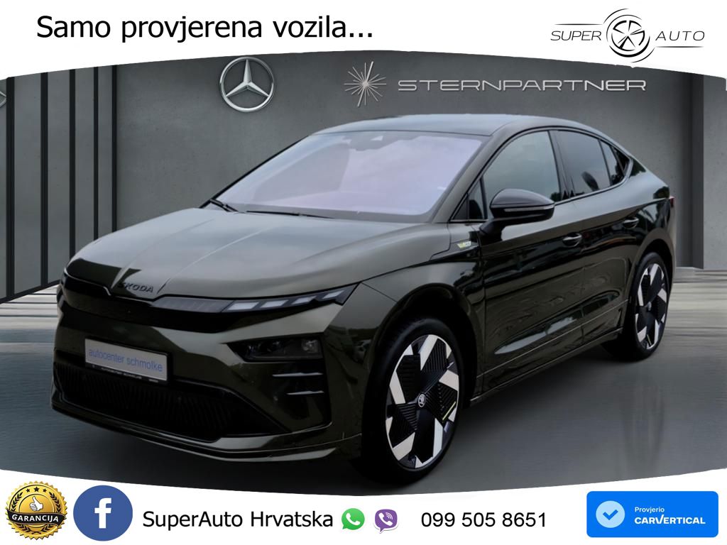 Škoda Enyaq iV RS 82 kWh (340 KS) AWD Suite MATRIX+GR SJED+KAM