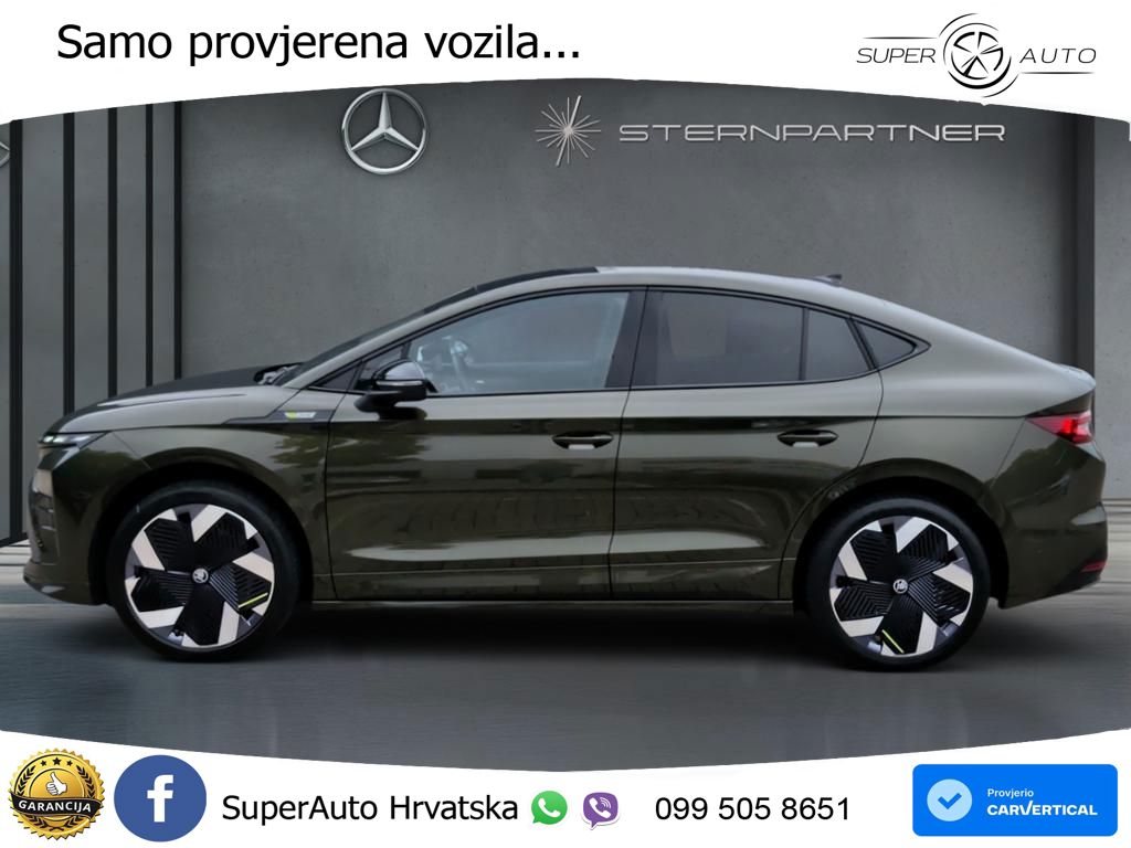Škoda Enyaq iV RS 82 kWh (340 KS) AWD Suite MATRIX+GR SJED+KAM