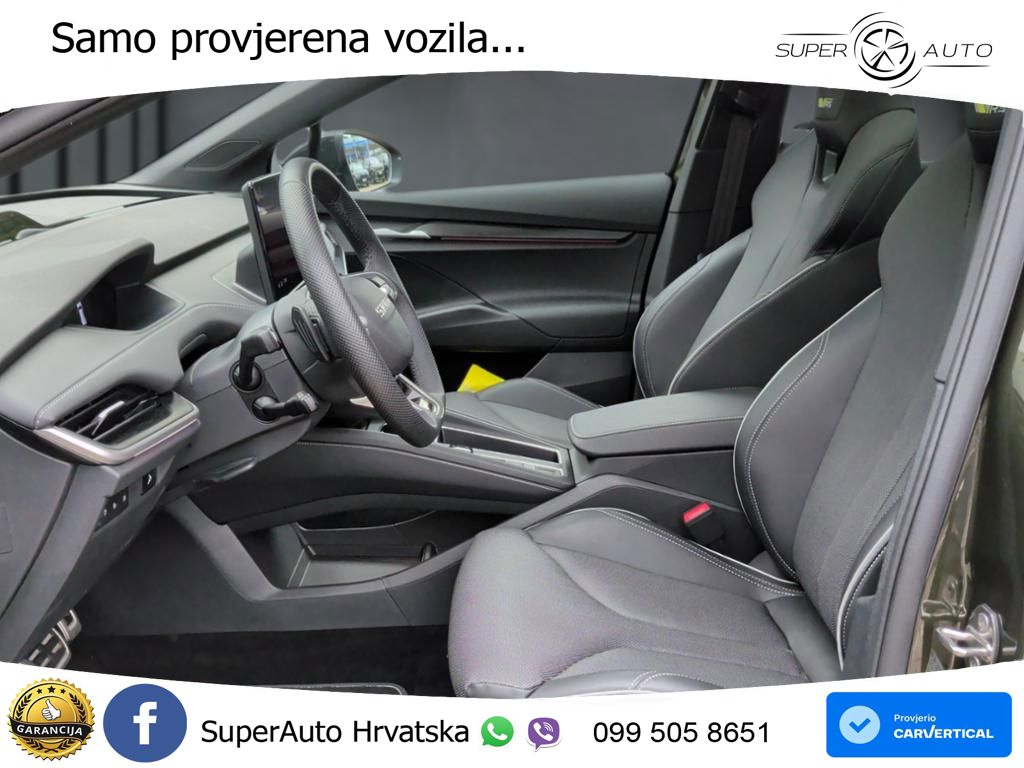 Škoda Enyaq iV RS 82 kWh (340 KS) AWD Suite MATRIX+GR SJED+KAM