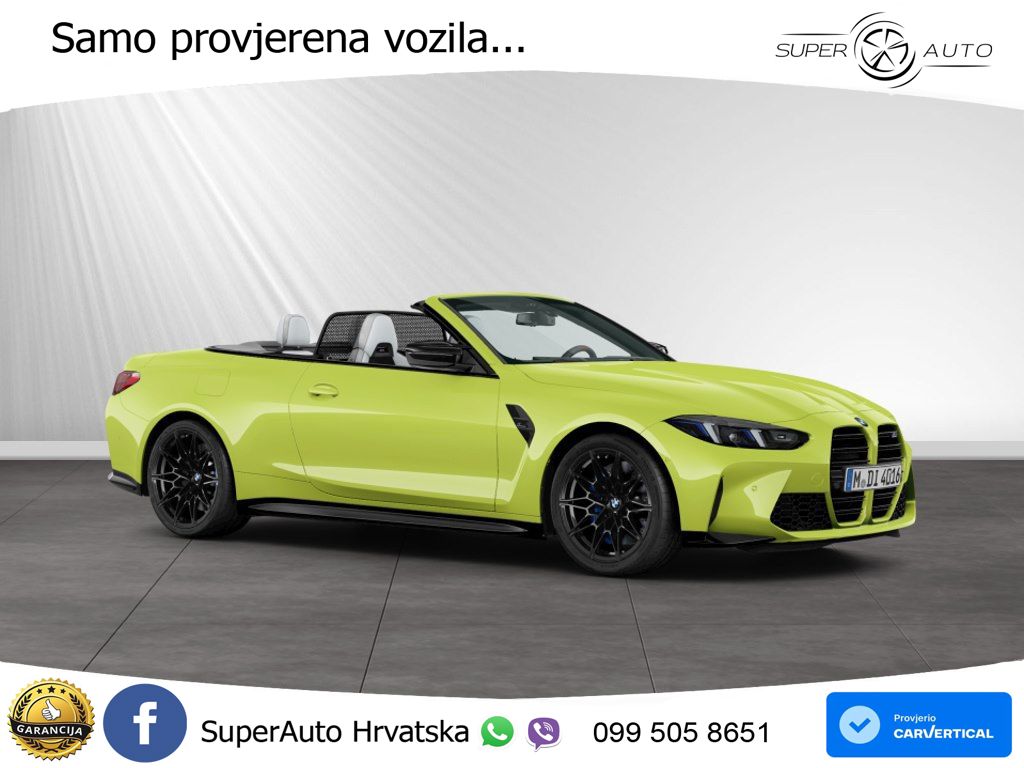 BMW M4 Convertible Competition 3.0 (530 KS) xDrive Steptronic