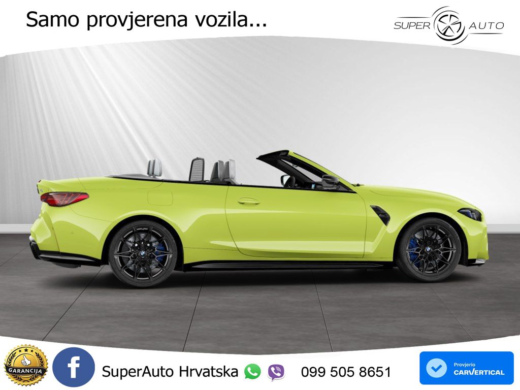 BMW M4 Convertible Competition 3.0 (530 KS) xDrive Steptronic