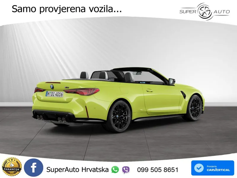 BMW M4 Convertible Competition 3.0 (530 KS) xDrive Steptronic