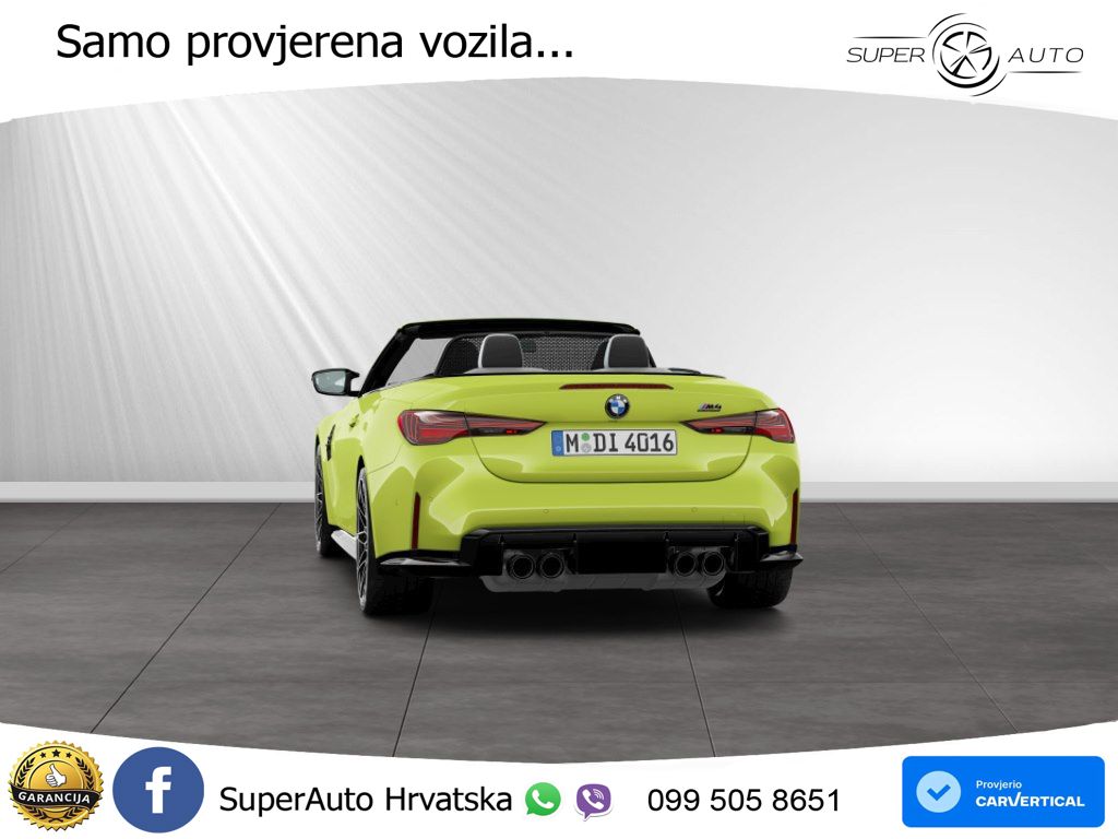 BMW M4 Convertible Competition 3.0 (530 KS) xDrive Steptronic