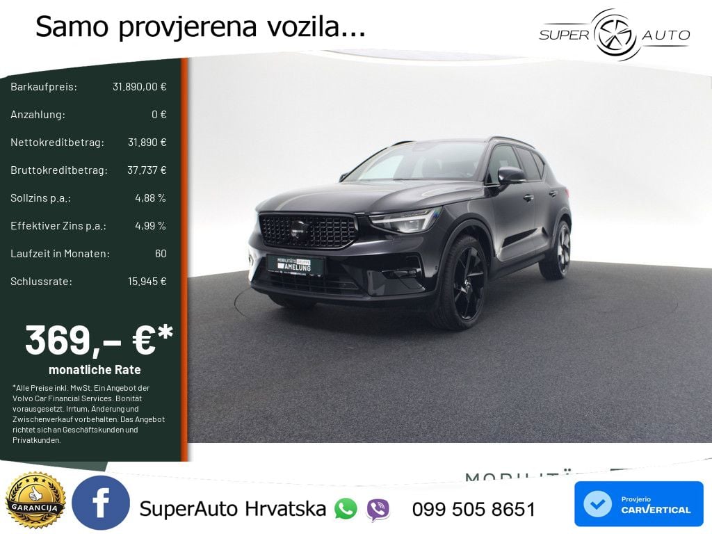 Volvo XC40 2.0 B3 163 KS Automatic LED+GR SJED+ACC