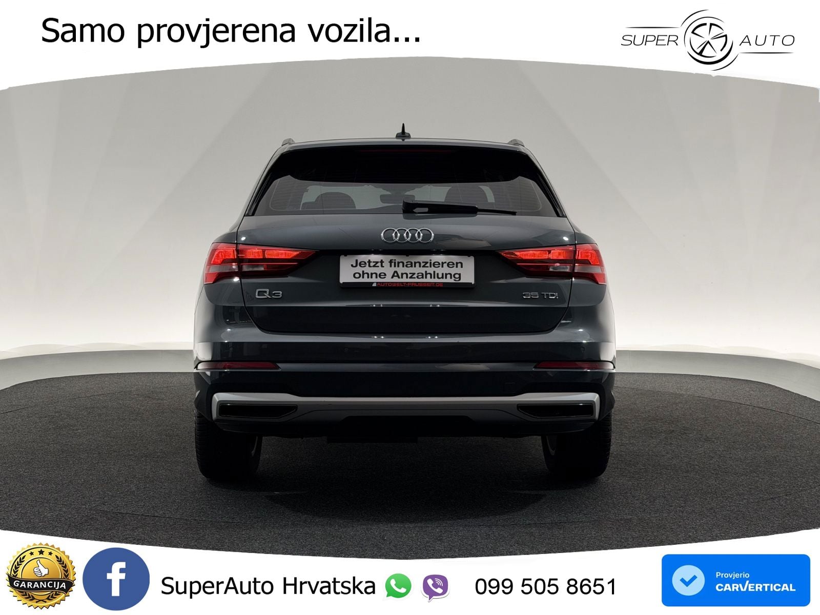 Audi Q3 35 TDI (150 KS) S tronic advanced LED+GR SJED+ACC