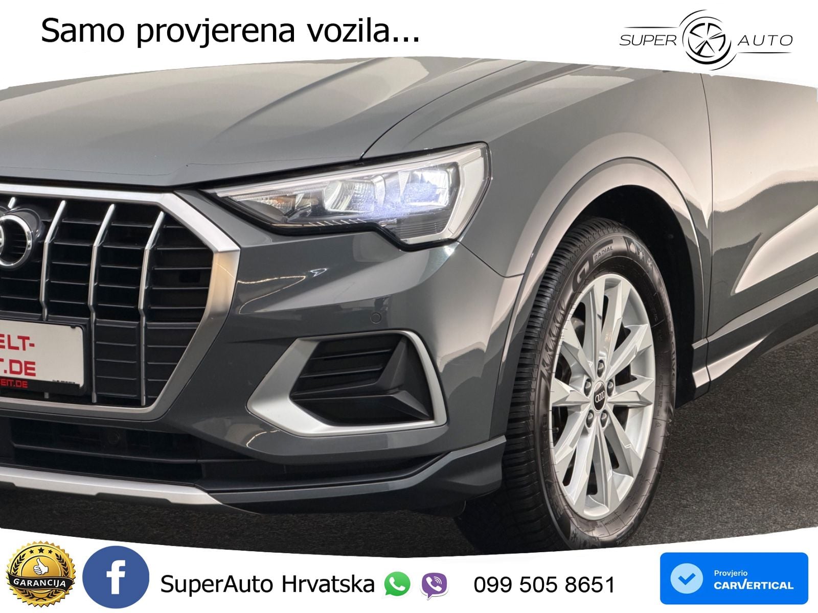 Audi Q3 35 TDI (150 KS) S tronic advanced LED+GR SJED+ACC