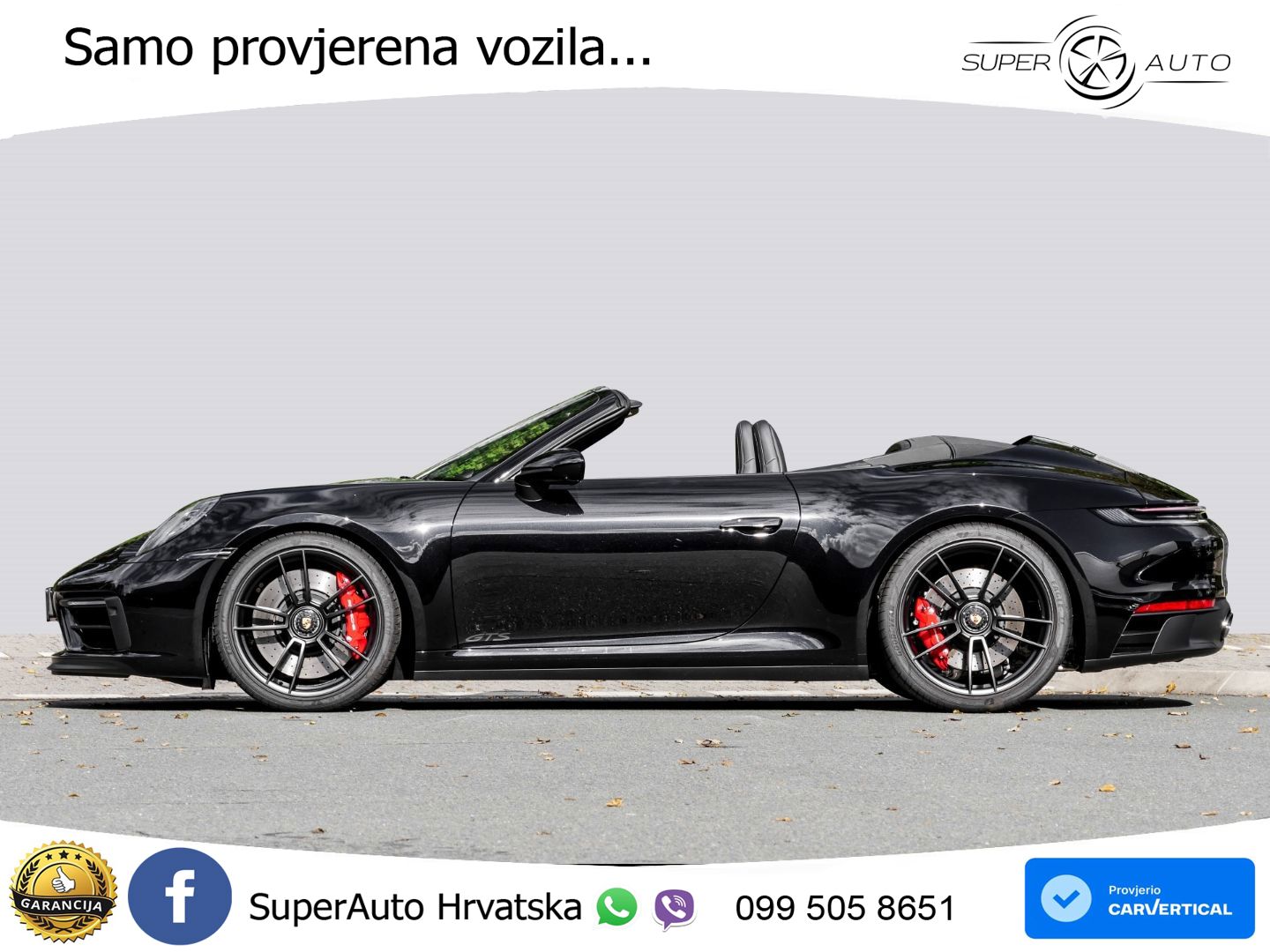 Porsche 911 Carrera 4 GTS Cabriolet 3.0 (480 KS) PDK LED+GR SJED+ACC