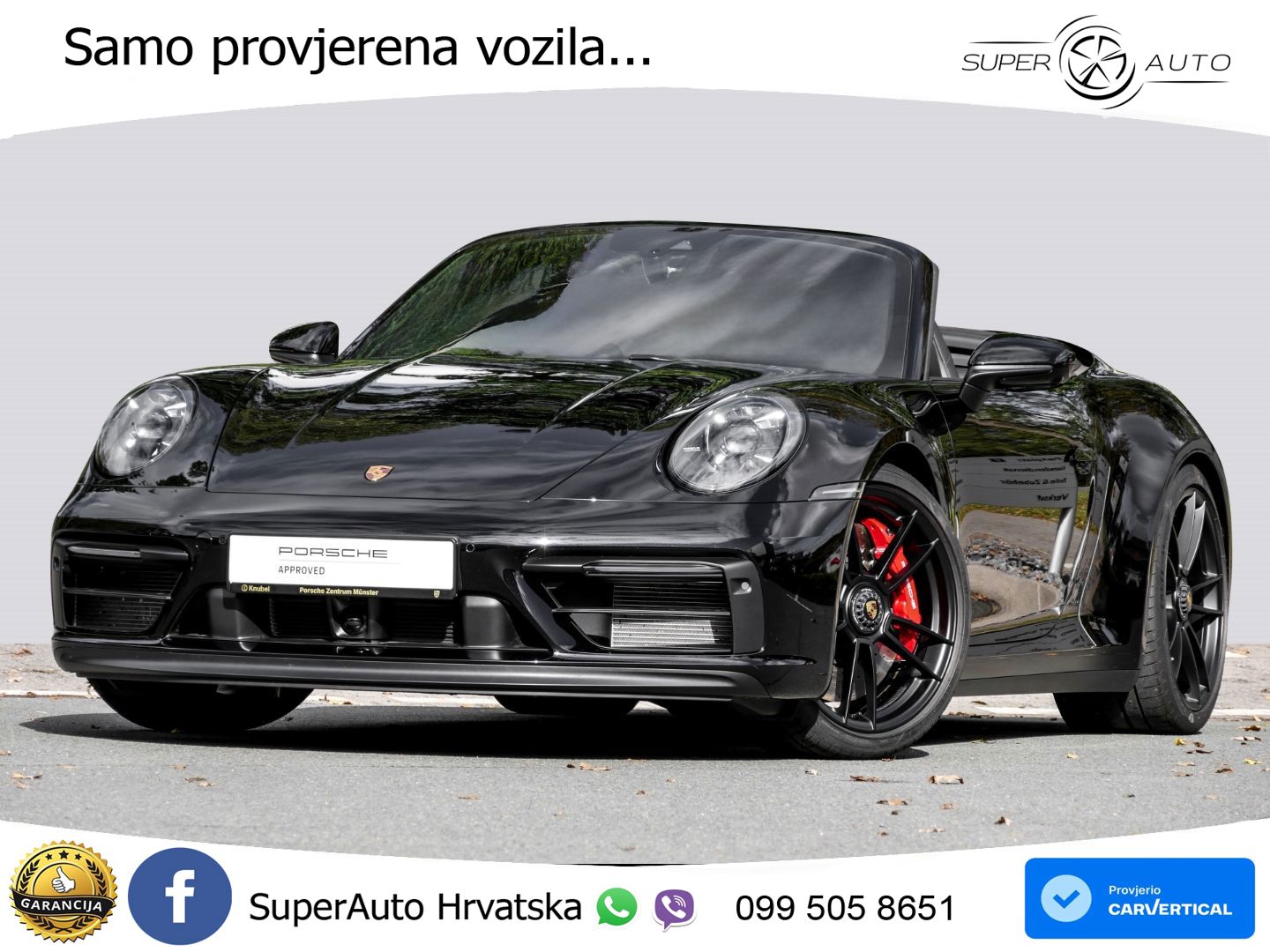 Porsche 911 Carrera 4 GTS Cabriolet 3.0 (480 KS) PDK LED+GR SJED+ACC