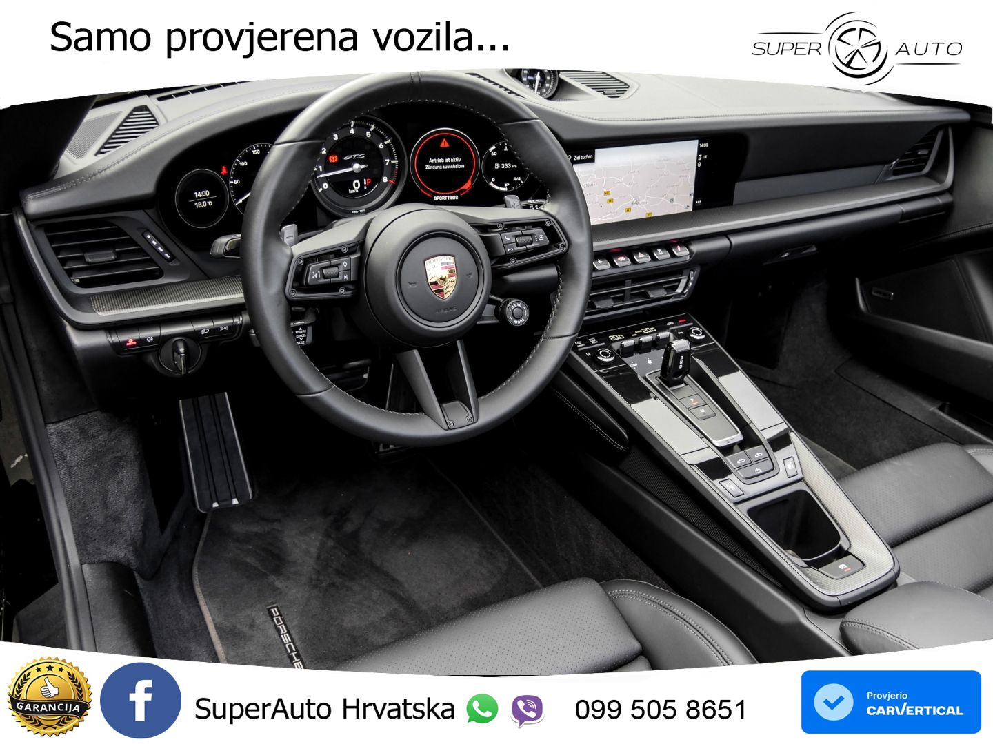 Porsche 911 Carrera 4 GTS Cabriolet 3.0 (480 KS) PDK LED+GR SJED+ACC