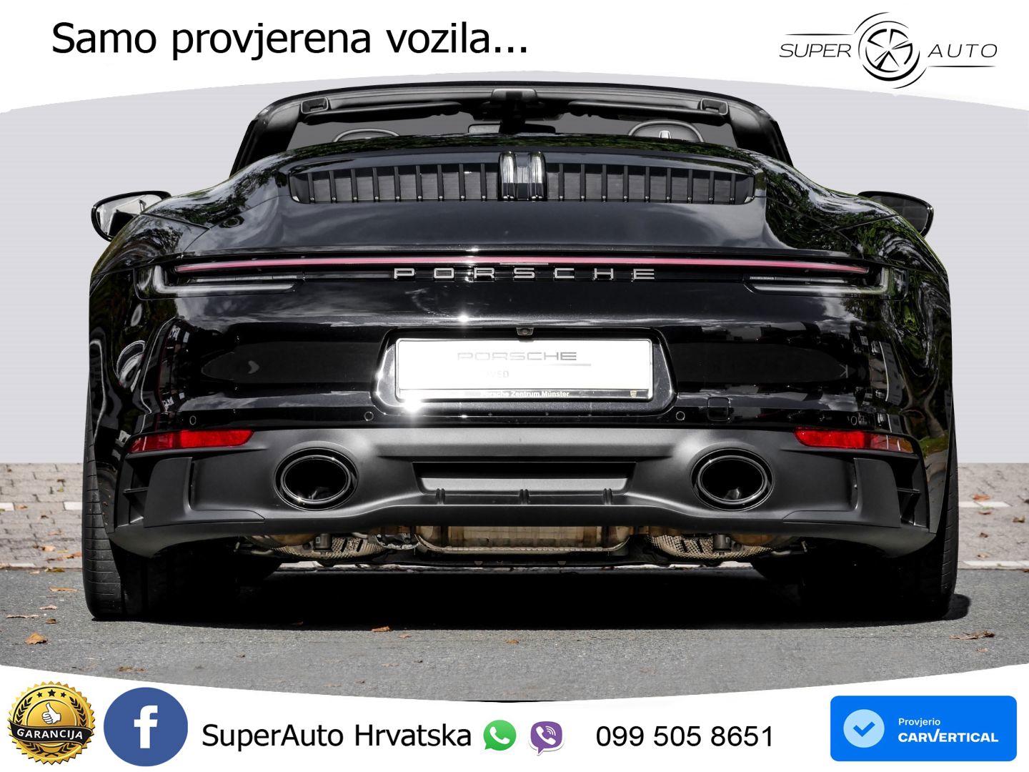 Porsche 911 Carrera 4 GTS Cabriolet 3.0 (480 KS) PDK LED+GR SJED+ACC