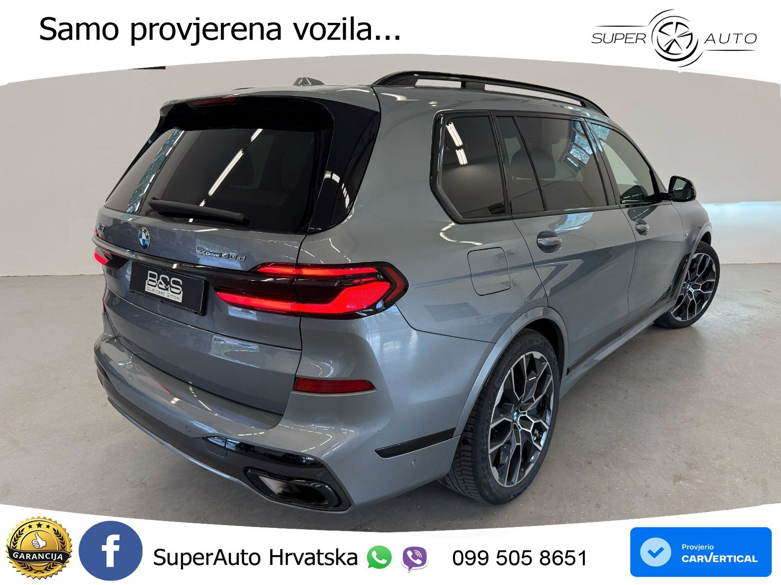 BMW X7 40d (352 KS) xDrive Steptronic M Sport LED+GR SJED+ACC
