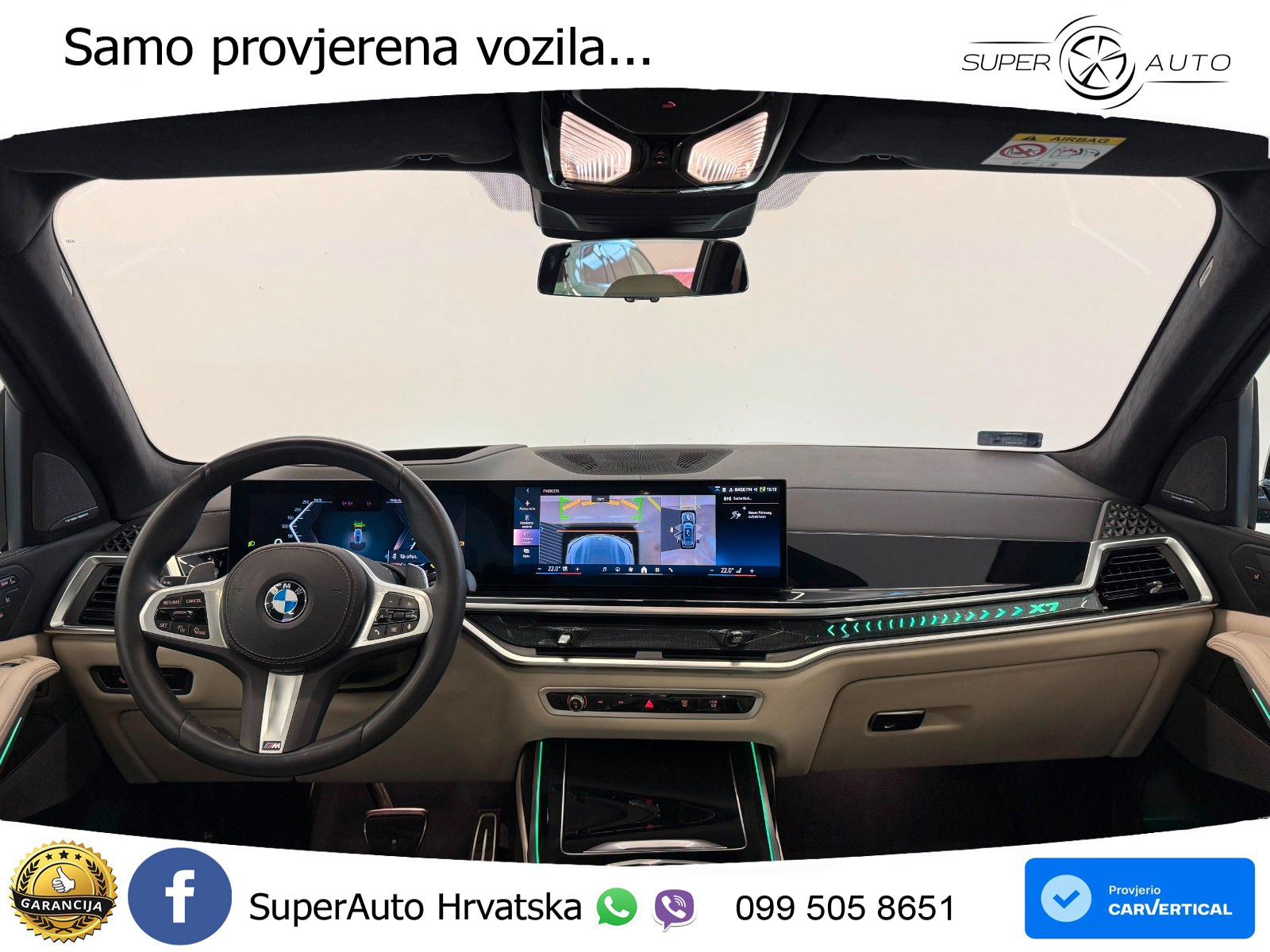 BMW X7 40d (352 KS) xDrive Steptronic M Sport LED+GR SJED+ACC