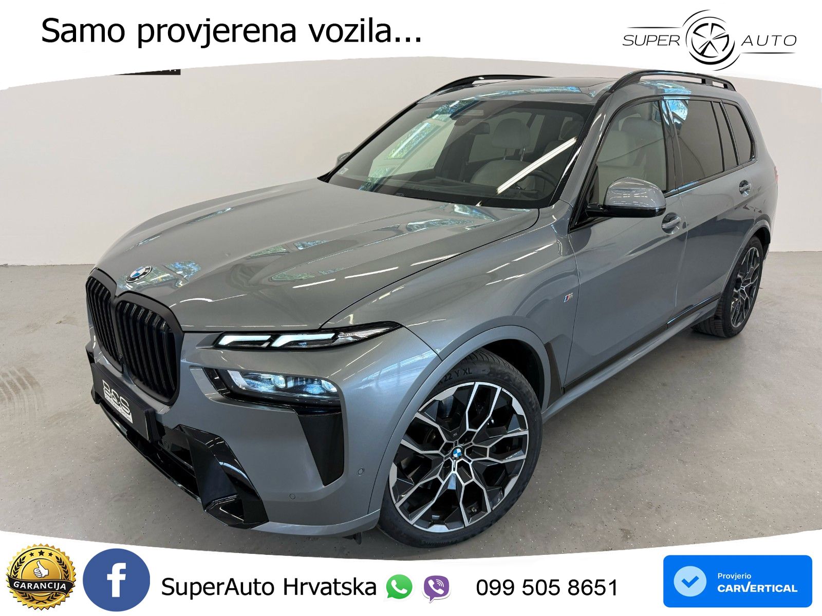 BMW X7 40d (352 KS) xDrive Steptronic M Sport LED+GR SJED+ACC