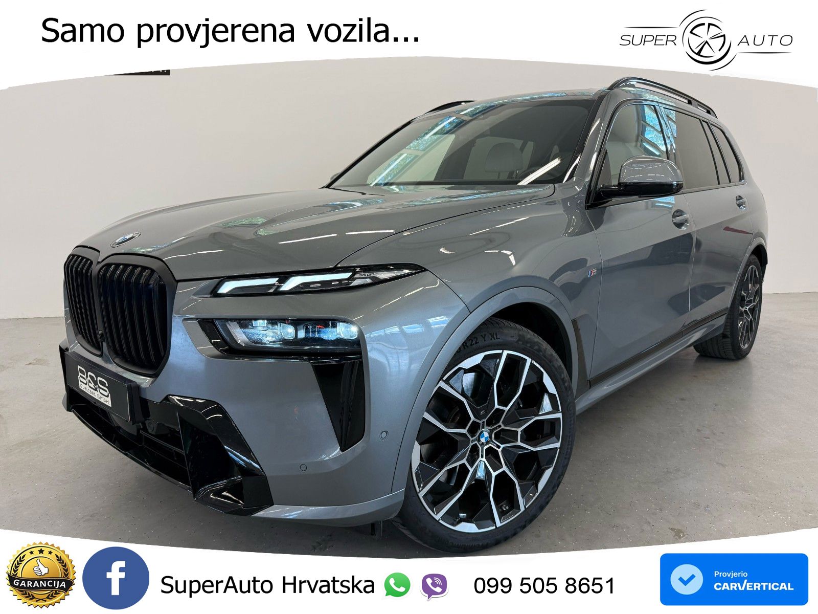 BMW X7 40d (352 KS) xDrive Steptronic M Sport LED+GR SJED+ACC