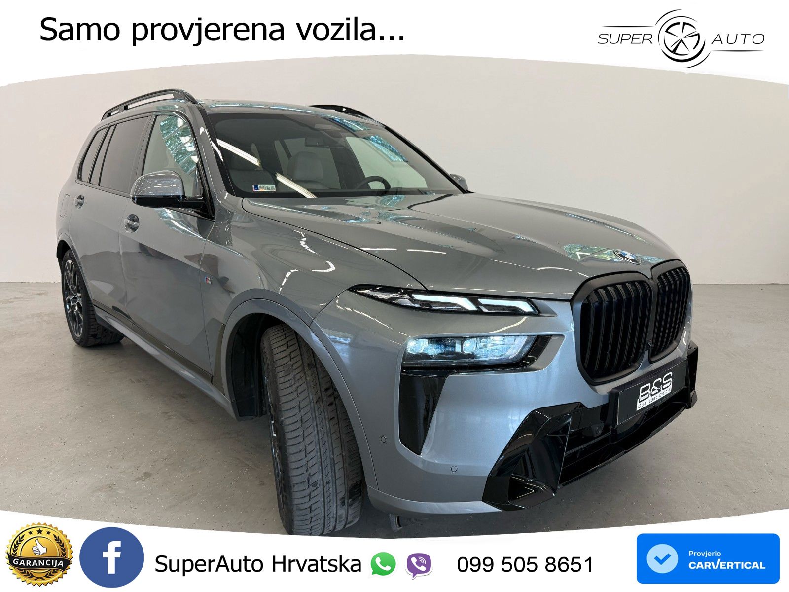 BMW X7 40d (352 KS) xDrive Steptronic M Sport LED+GR SJED+ACC
