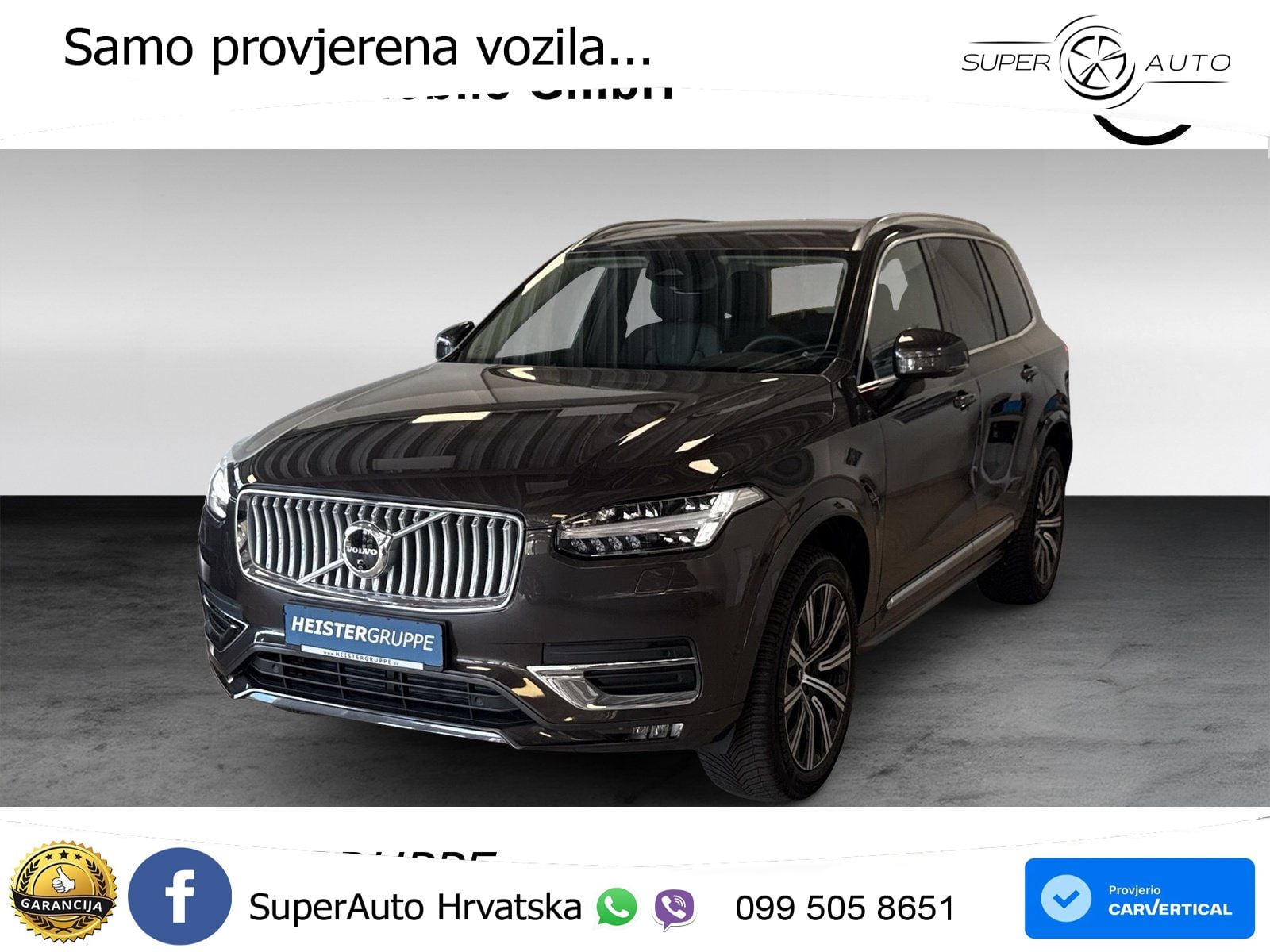 Volvo XC90 2.0 B5 Diesel AWD Automatic LED+GR SJED+ACC