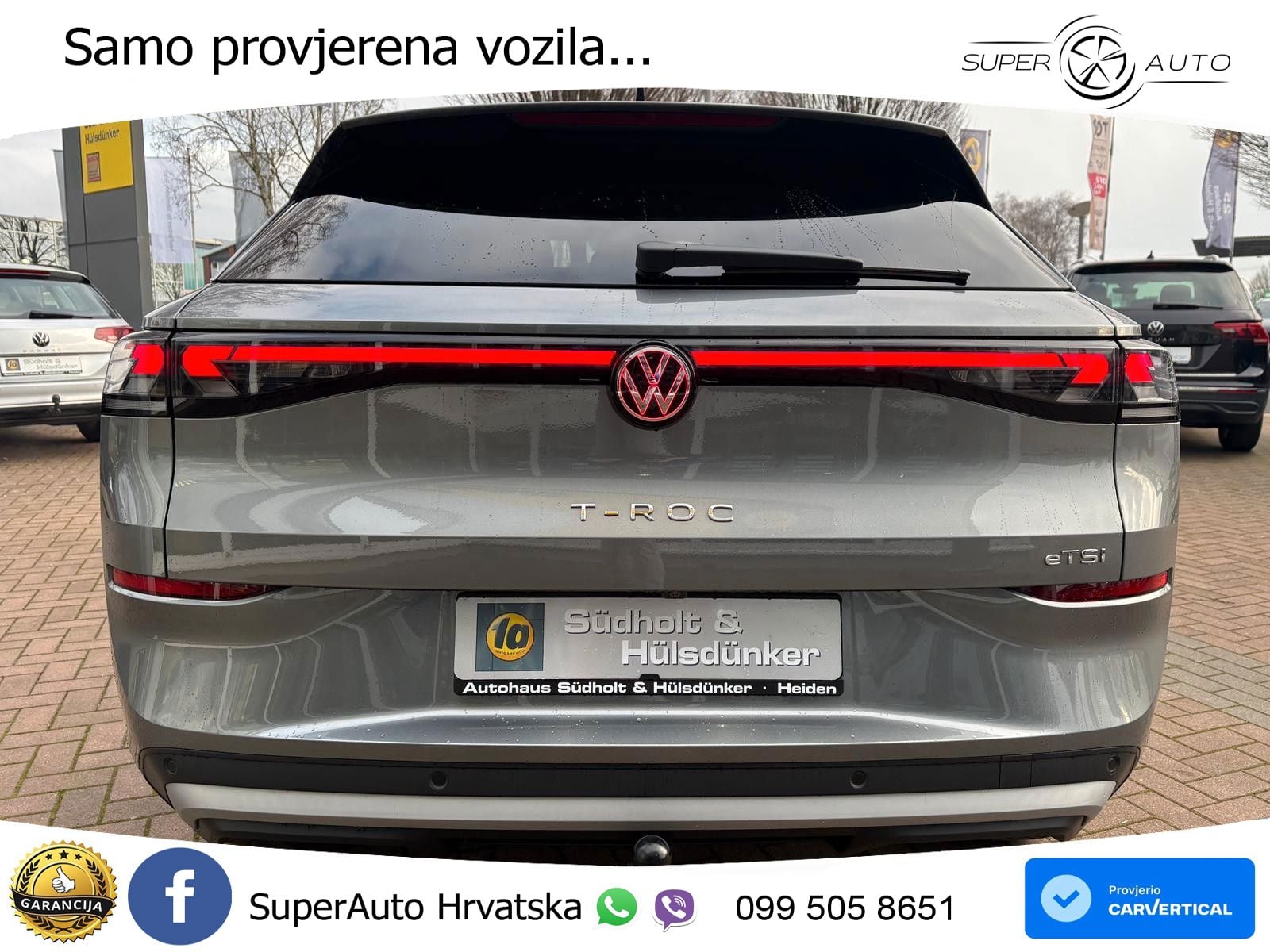Volkswagen T-Roc II 1.5 eTSI (150 KS)  DSG LED+GR SJED+ACC