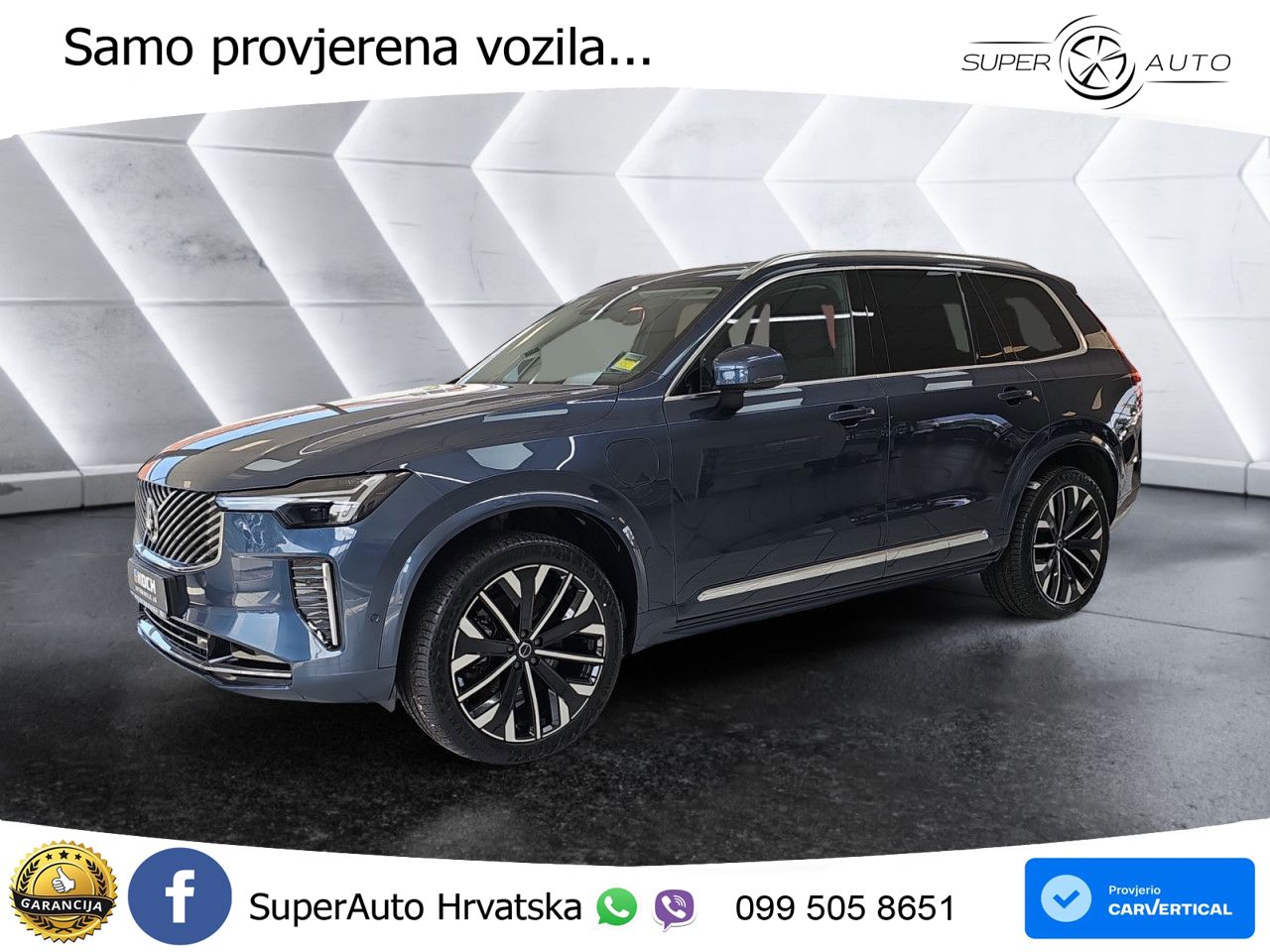 Volvo XC90 2.0 T8 AWD Automatic ACC+HEAD+4xGR SJED+360+PANO