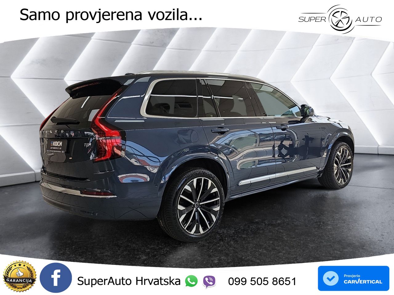 Volvo XC90 2.0 T8 AWD Automatic ACC+HEAD+4xGR SJED+360+PANO