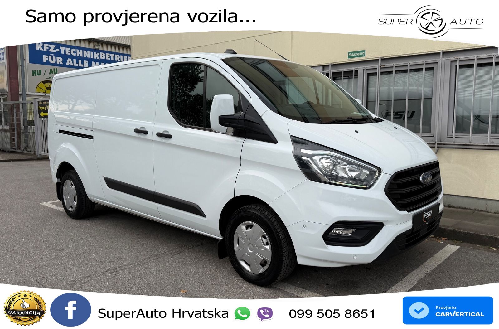 Ford Transit Custom 300 L2 Trend*LED*PDC*RFK*DAB+* 105 KS