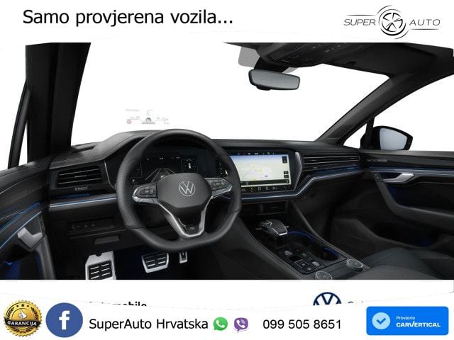 Volkswagen Touareg 3.0 V6 TDI (231 KS) 4MOTION Tiptronic R-Line ZRAČNI+ACC+4xGR SJED+KAM