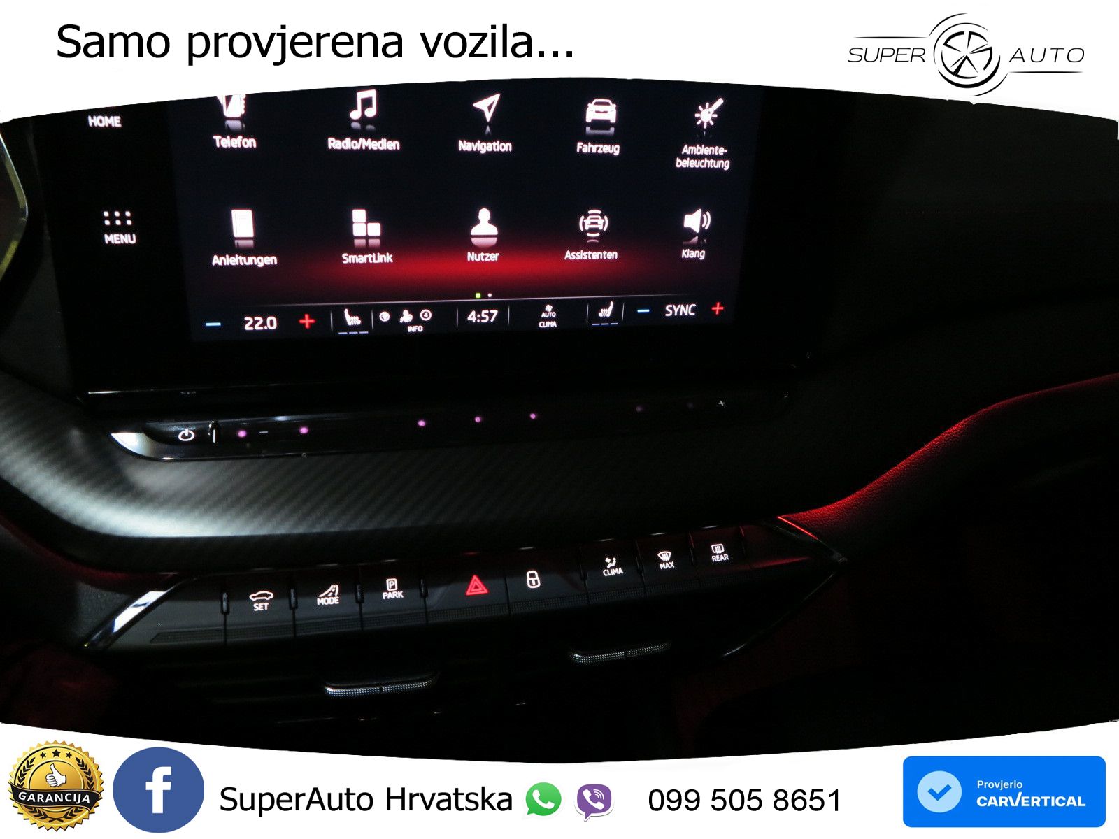 Škoda Octavia Combi RS 2.0 TDI (200 KS) 4x4 DSG LED+GR SJED+ACC