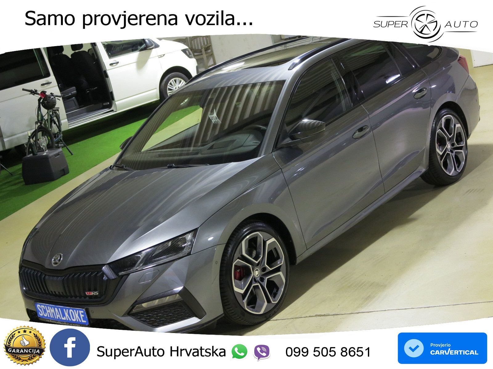 Škoda Octavia Combi RS 2.0 TDI (200 KS) 4x4 DSG LED+GR SJED+ACC