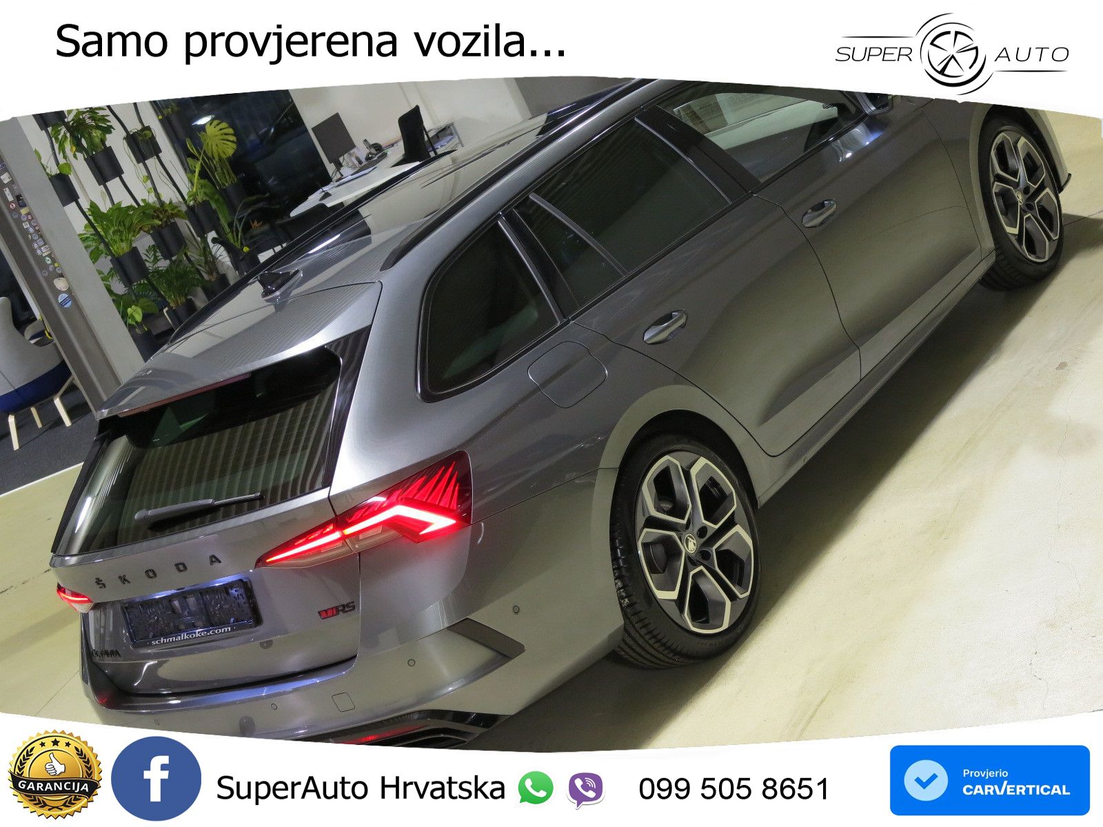 Škoda Octavia Combi RS 2.0 TDI (200 KS) 4x4 DSG LED+GR SJED+ACC
