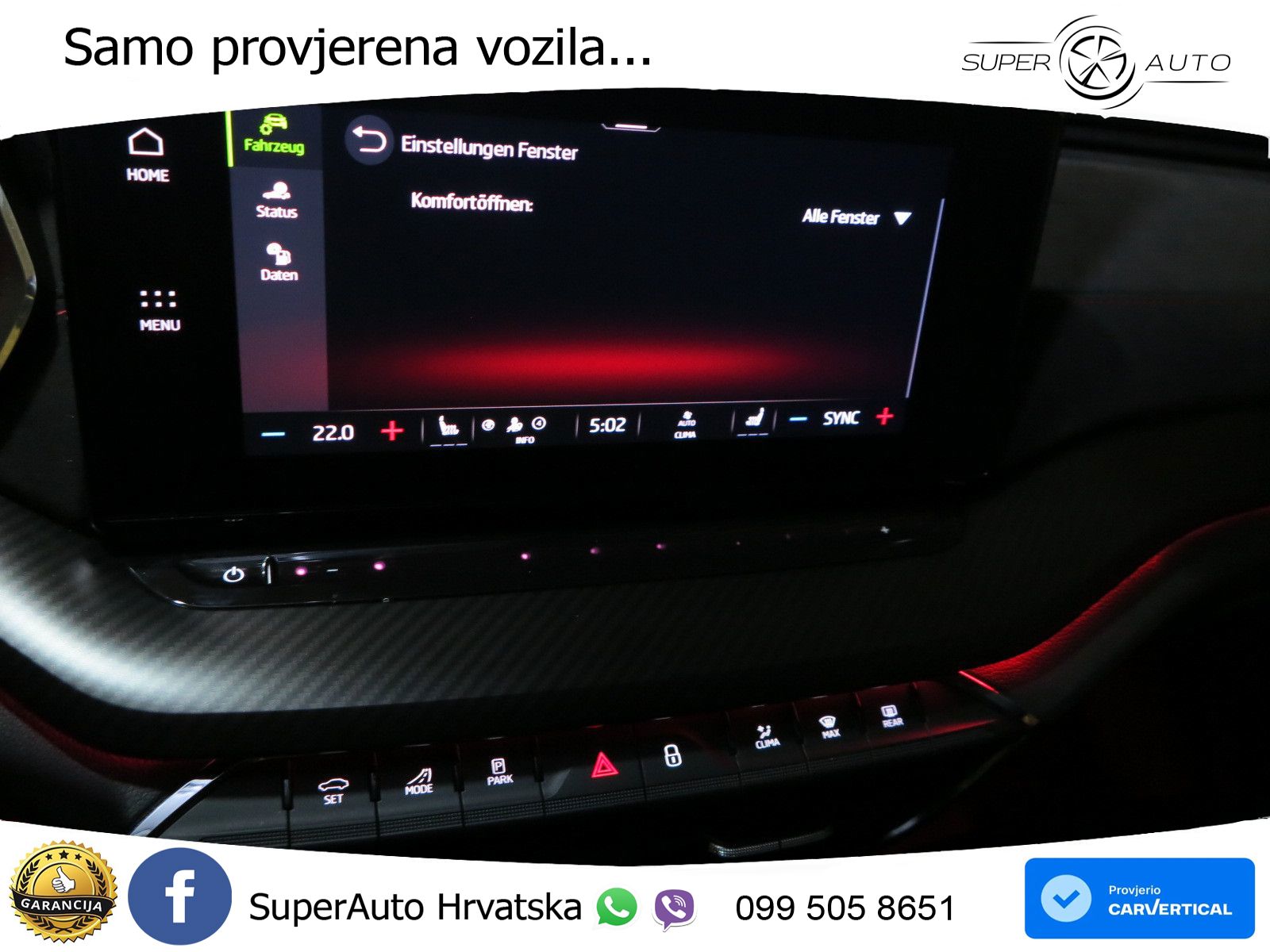 Škoda Octavia Combi RS 2.0 TDI (200 KS) 4x4 DSG LED+GR SJED+ACC