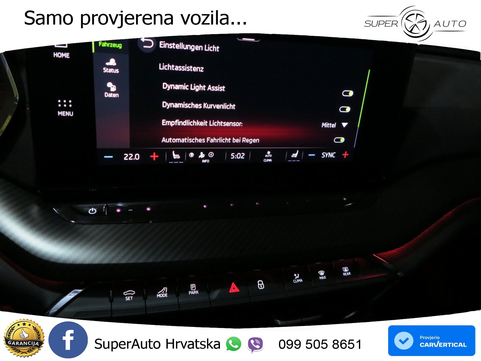 Škoda Octavia Combi RS 2.0 TDI (200 KS) 4x4 DSG LED+GR SJED+ACC