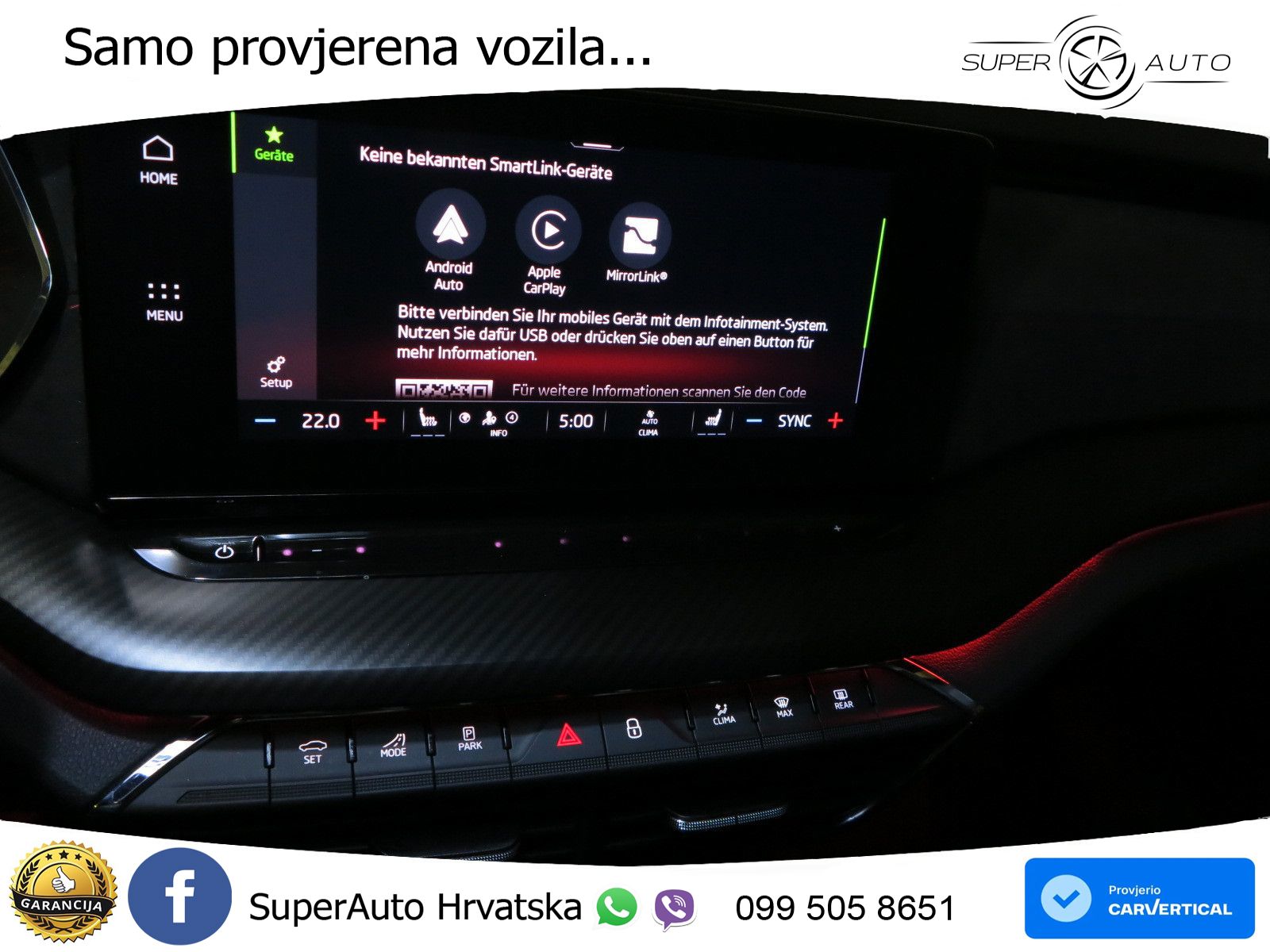 Škoda Octavia Combi RS 2.0 TDI (200 KS) 4x4 DSG LED+GR SJED+ACC