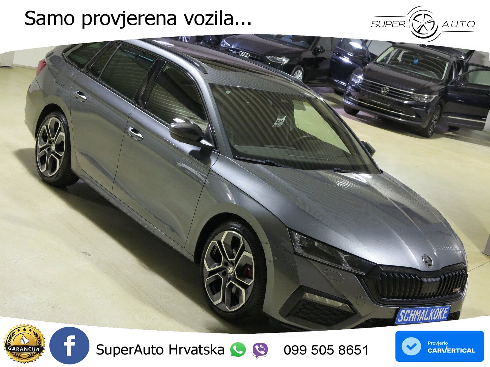 Škoda Octavia Combi RS 2.0 TDI (200 KS) 4x4 DSG LED+GR SJED+ACC