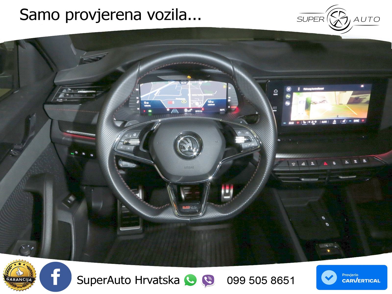 Škoda Octavia Combi RS 2.0 TDI (200 KS) 4x4 DSG LED+GR SJED+ACC