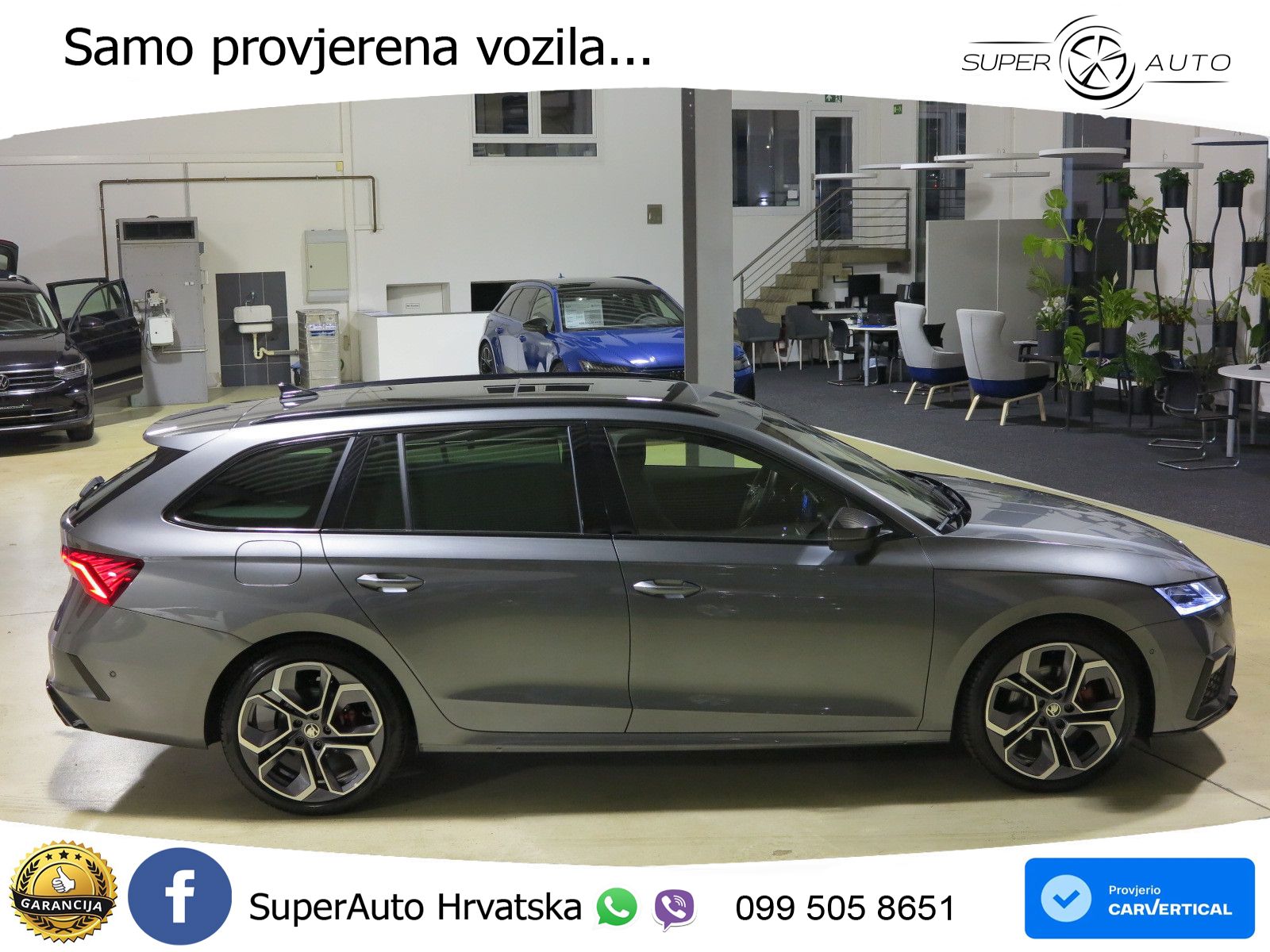 Škoda Octavia Combi RS 2.0 TDI (200 KS) 4x4 DSG LED+GR SJED+ACC