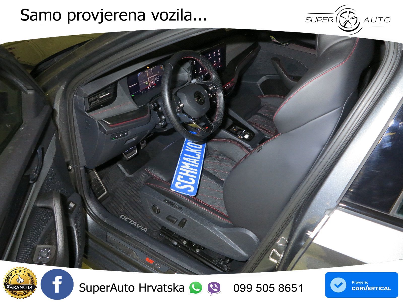Škoda Octavia Combi RS 2.0 TDI (200 KS) 4x4 DSG LED+GR SJED+ACC