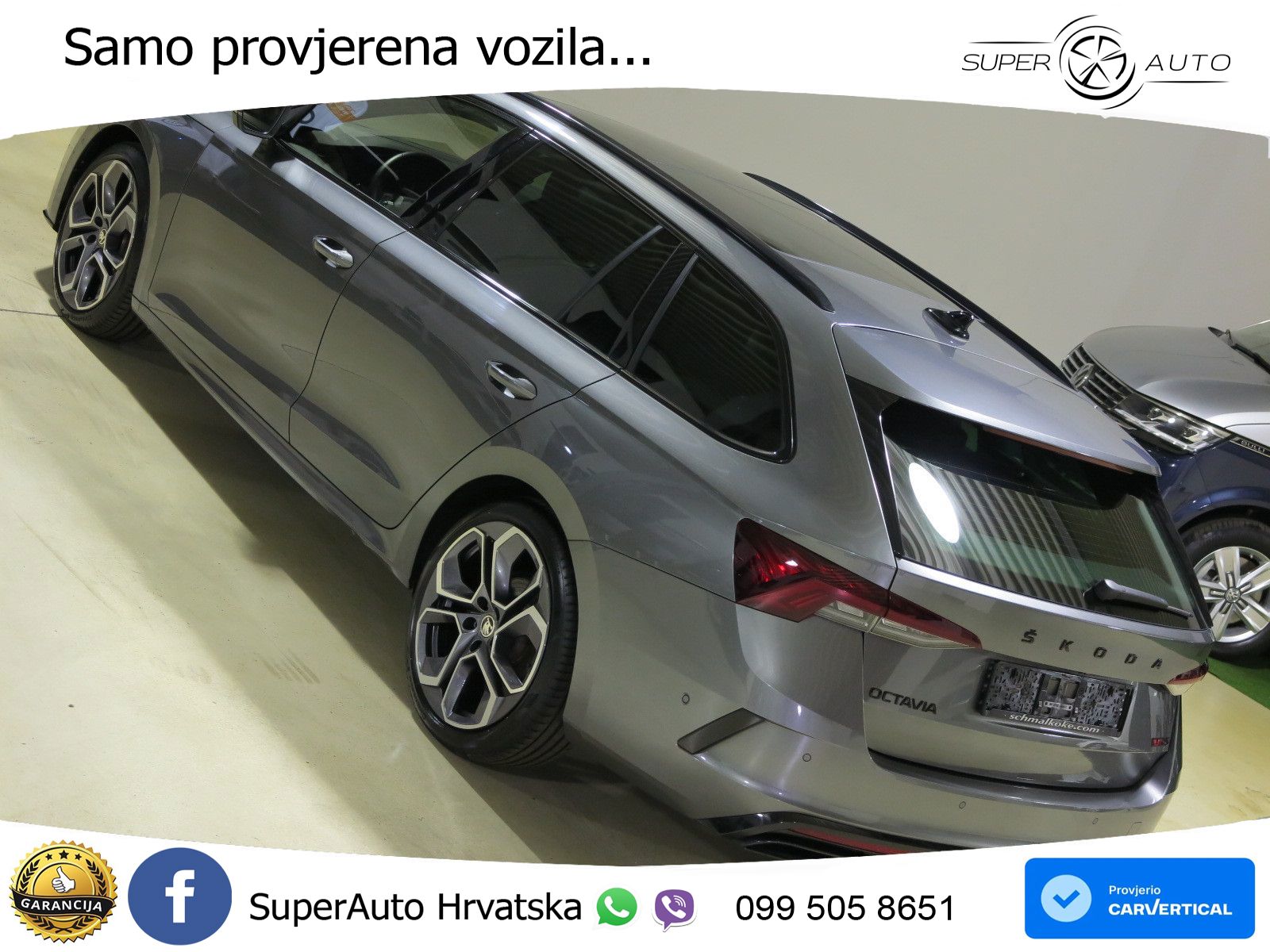 Škoda Octavia Combi RS 2.0 TDI (200 KS) 4x4 DSG LED+GR SJED+ACC