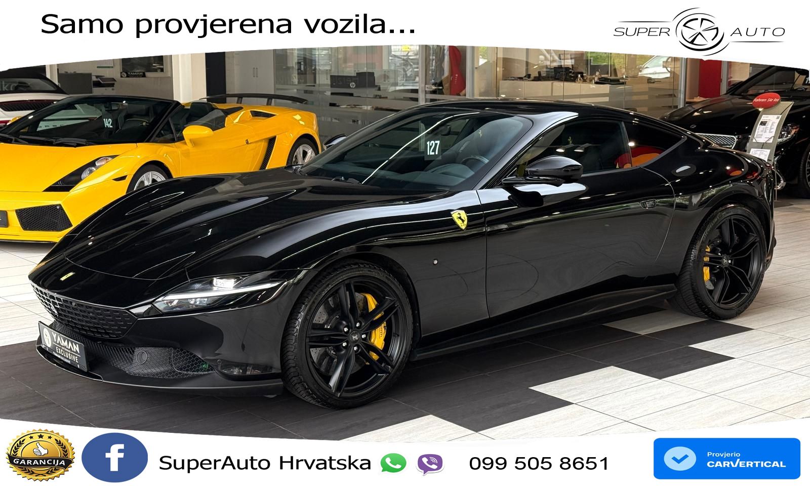 Ferrari Roma Spider 3.9 V8 (620 KS) F1 DCT