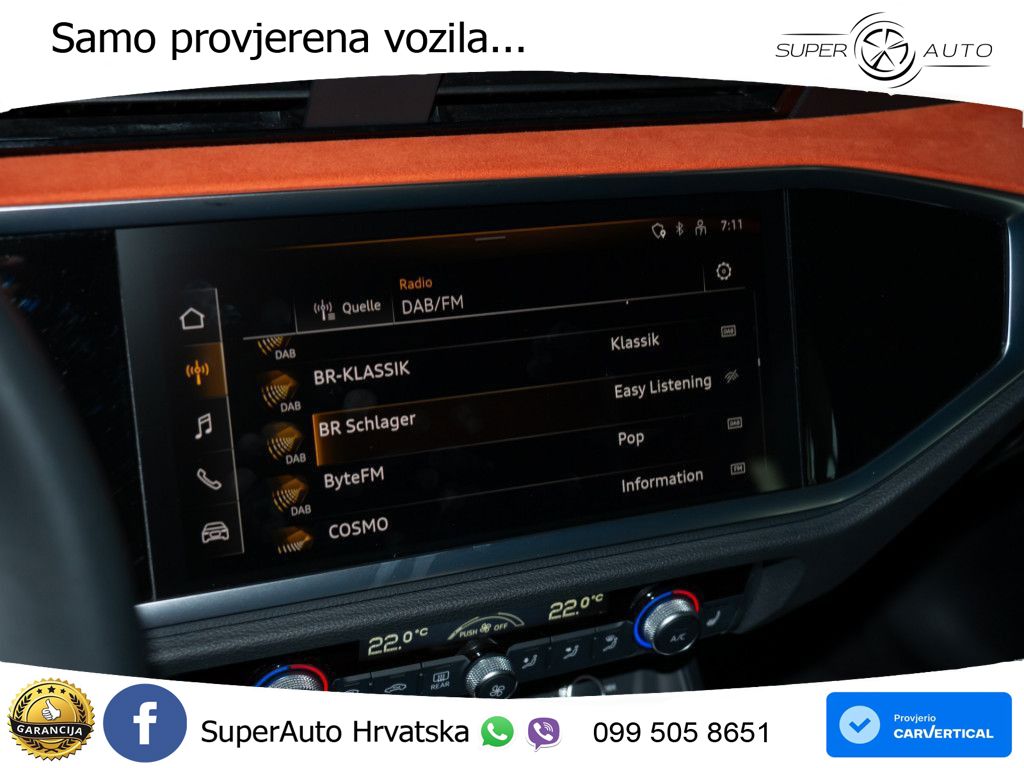 Audi Q3 Sportback 35 TDI (150 KS) S tronic S line LED+GR SJED+ACC