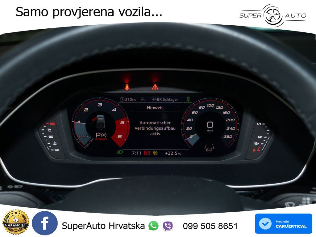 Audi Q3 Sportback 35 TDI (150 KS) S tronic S line LED+GR SJED+ACC