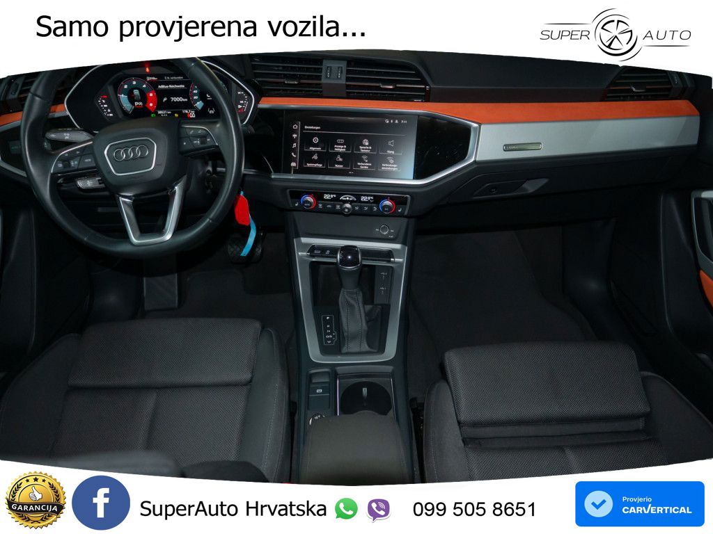 Audi Q3 Sportback 35 TDI (150 KS) S tronic S line LED+GR SJED+ACC