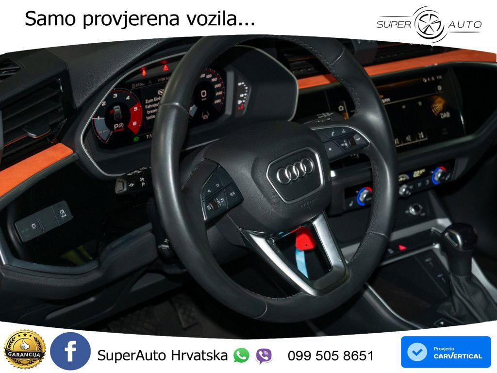 Audi Q3 Sportback 35 TDI (150 KS) S tronic S line LED+GR SJED+ACC