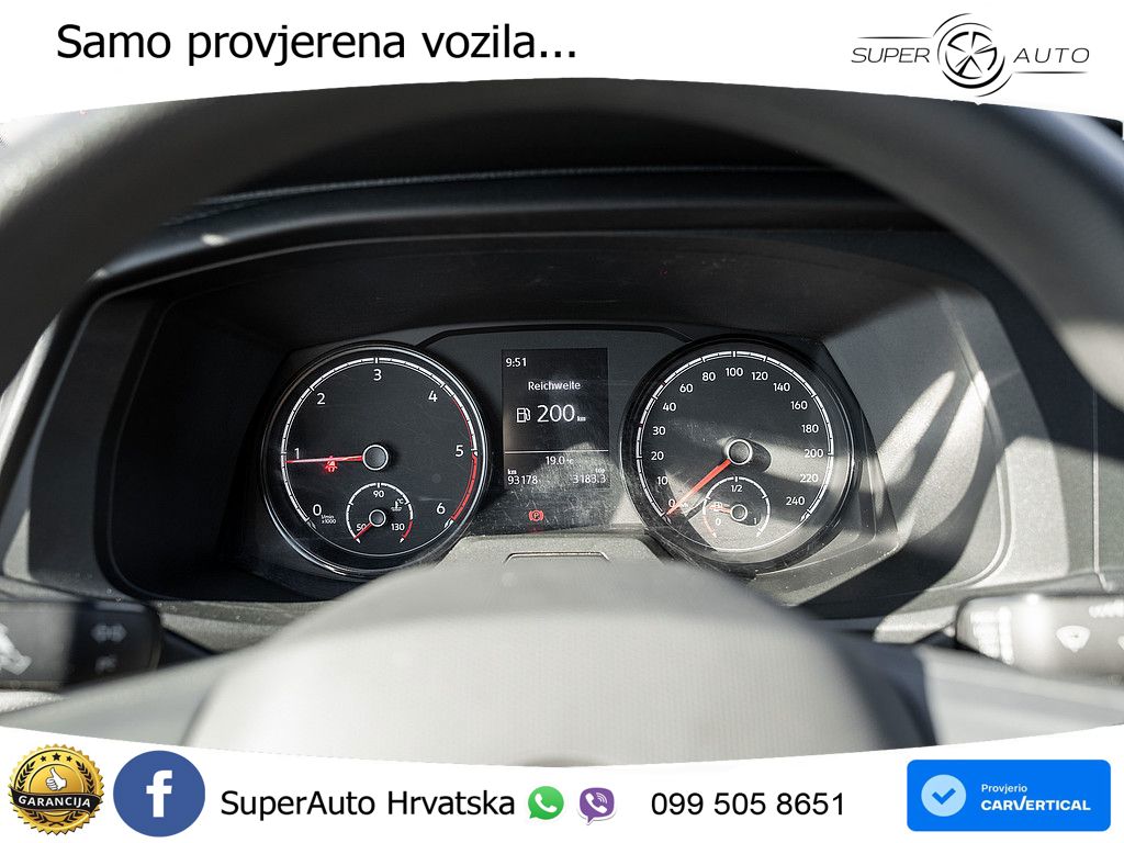 Volkswagen T6.1 Transporter Kasten 2.0 TDI AHK PDC KLIMA 110 KS
