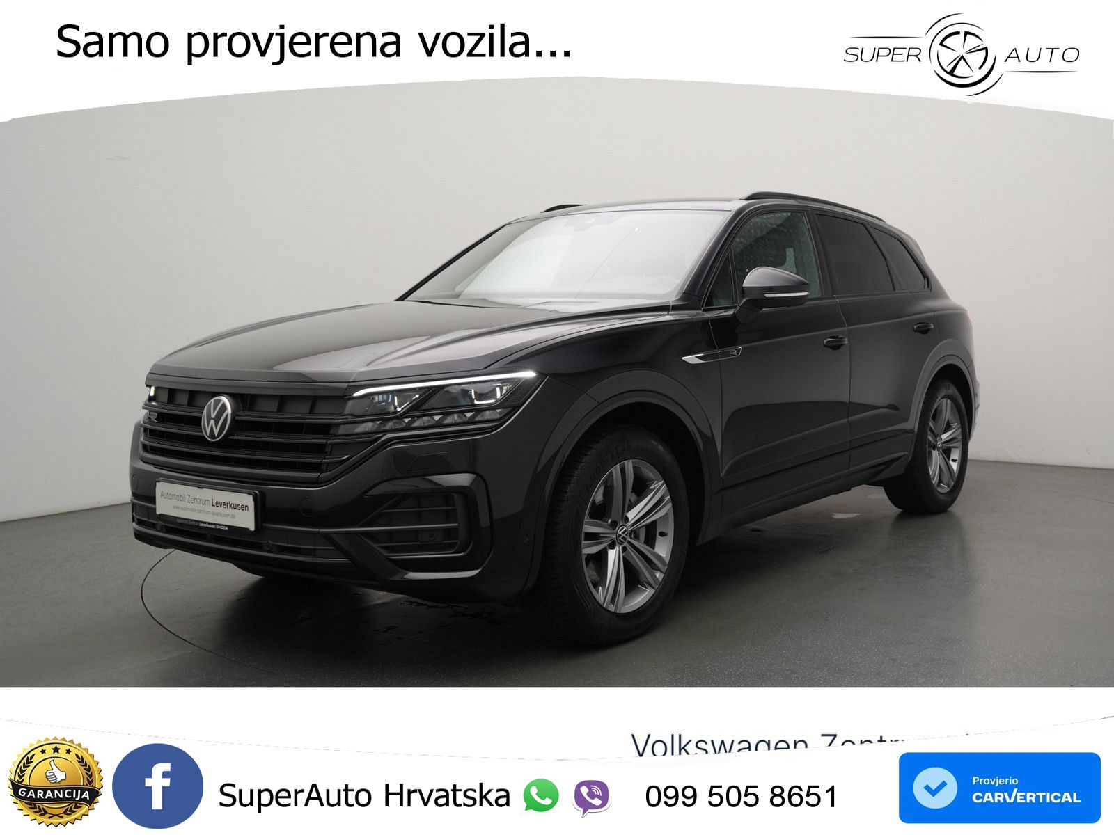 Volkswagen Touareg 3.0 V6 TDI (231 KS) 4MOTION Tiptronic R-Line ZRAČNI+ACC+GR SJED+KAM