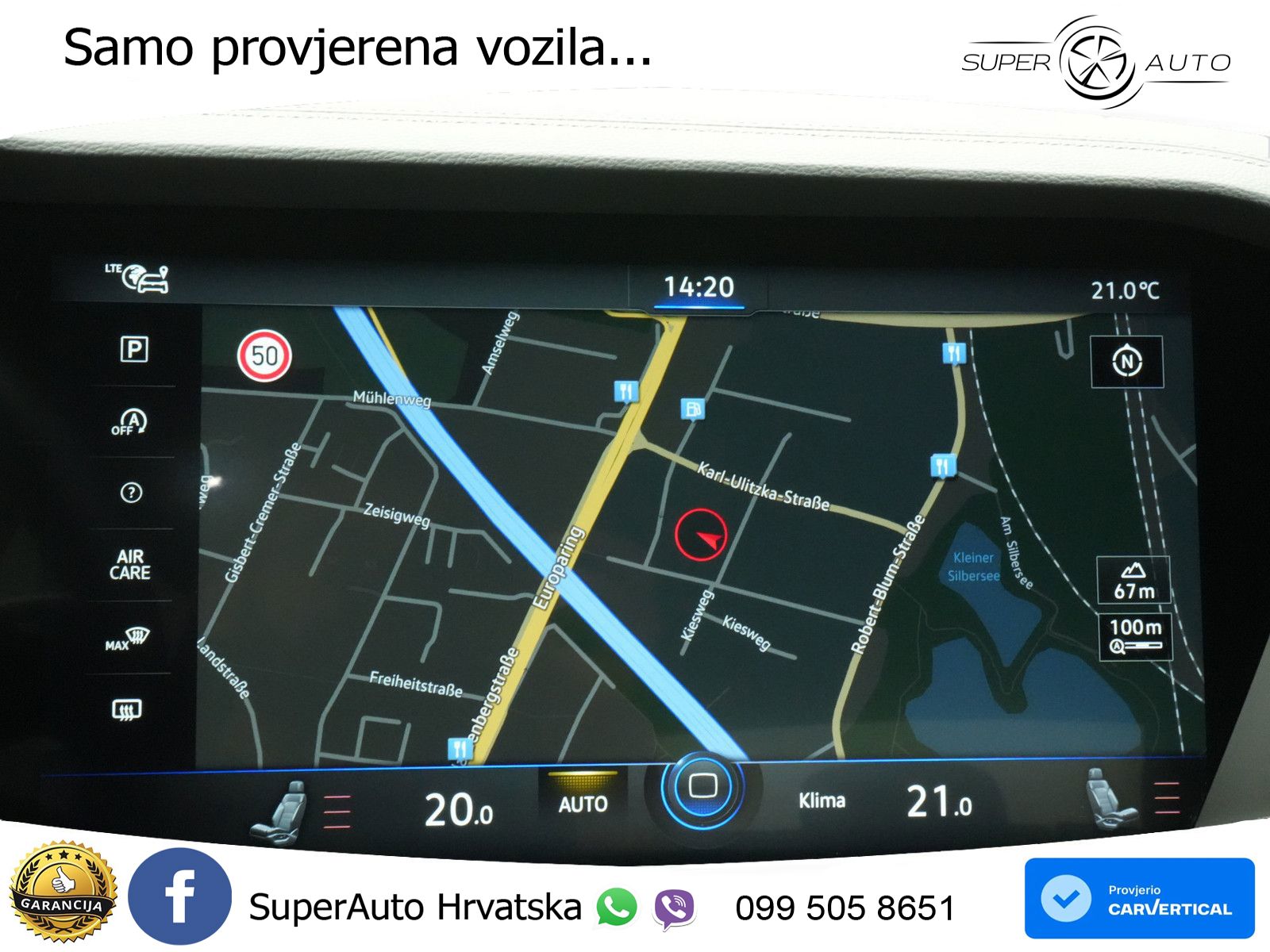 Volkswagen Touareg 3.0 V6 TDI (231 KS) 4MOTION Tiptronic R-Line ZRAČNI+ACC+GR SJED+KAM