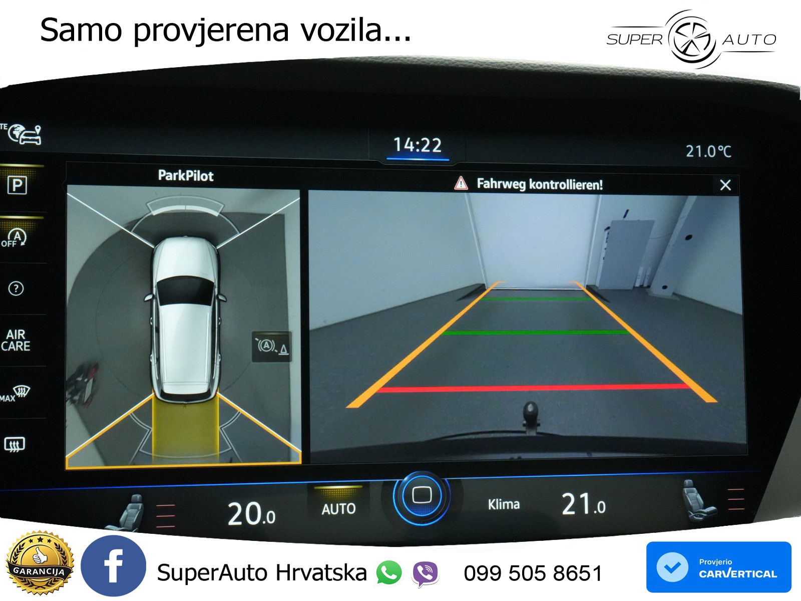 Volkswagen Touareg 3.0 V6 TDI (231 KS) 4MOTION Tiptronic R-Line ZRAČNI+ACC+GR SJED+KAM